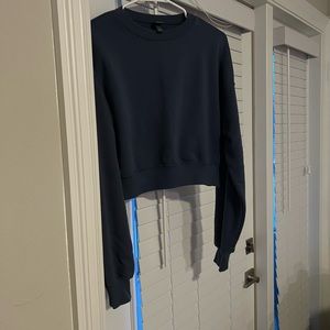 Target cropped sweatshirt